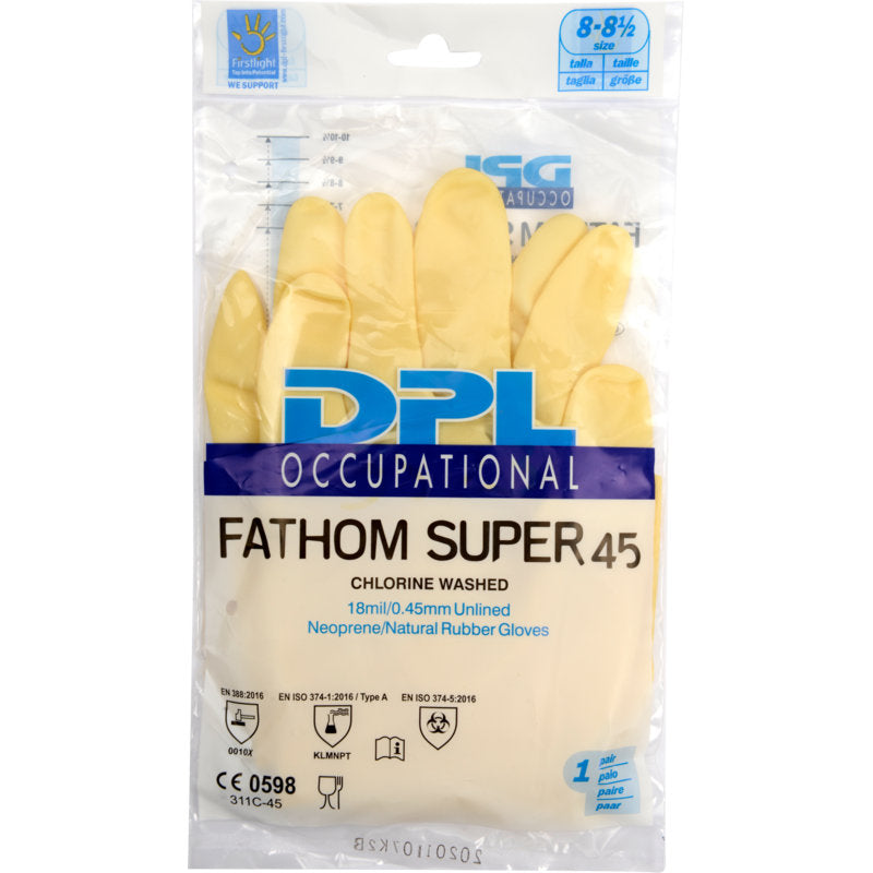 Haushaltshandschuhe Latex, Gelb, Neopren