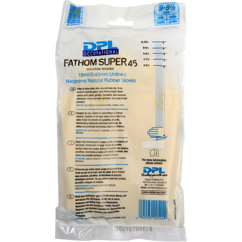 Haushaltshandschuhe Latex, Gelb, Neopren