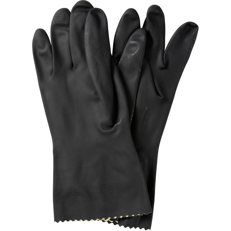 Haushaltshandschuhe Latex, Schwarz