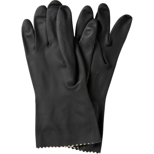 Haushaltshandschuhe Latex, Schwarz