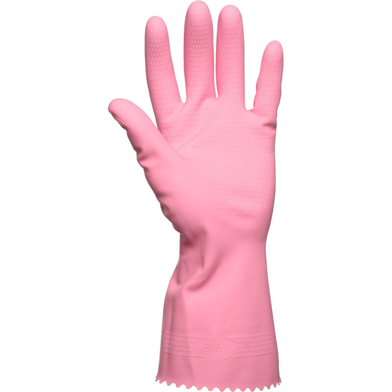 Haushaltshandschuhe Latex, Pink