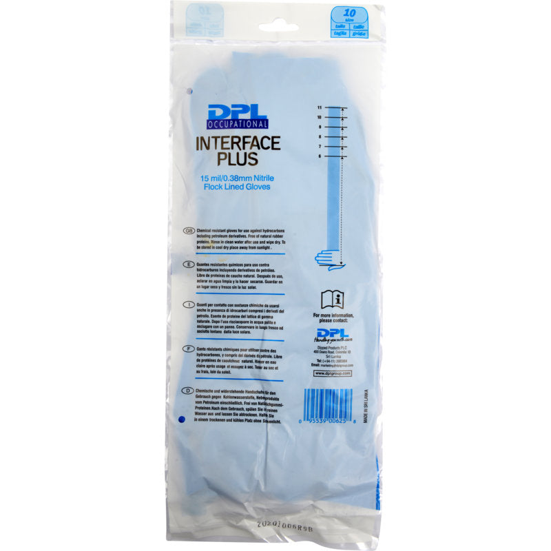 Haushaltshandschuhe Nitril, Blau