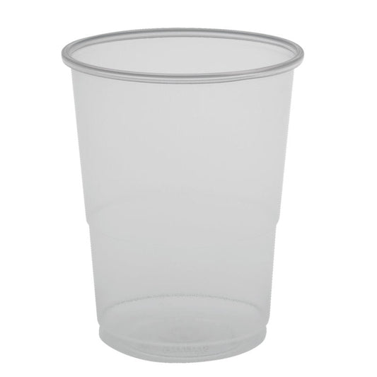 Ausschankbecher, PP, 20 cl, Transparent  | Packung (100 Paare)