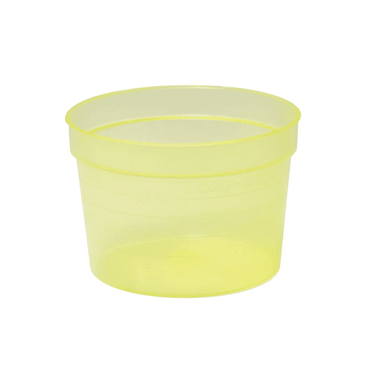 AMPri PP medicine cups 30 ml, graduated, assorted colors - 2000 pieces