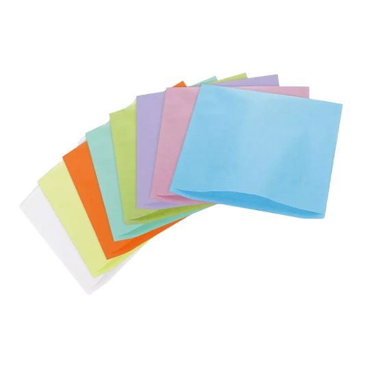 AMPri Dental Headrest Protector Tissue Paper, Assorted Colors | Box (175 pieces)