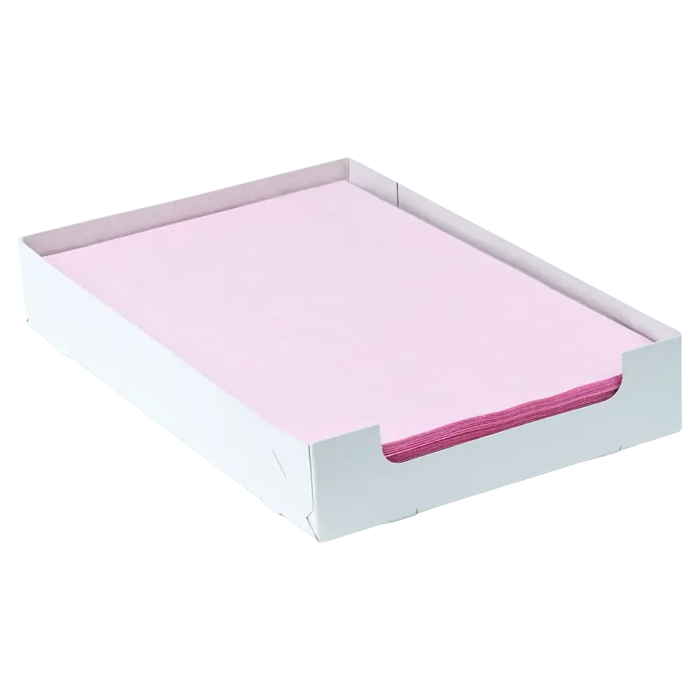 AMPri Dental Kreppauflage Tray-Filterpapier 18 x 28 cm mit Box, verschiedene Farben