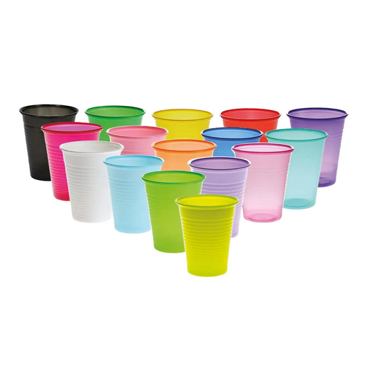 AMPri Dental PP Mouthwash Cups 180 ml 3000 pcs., assorted colors