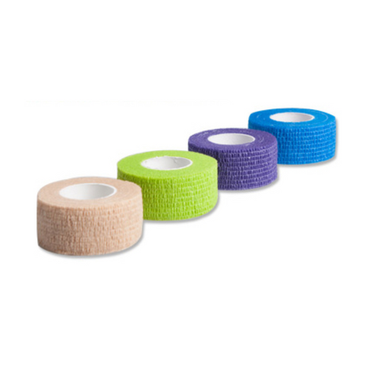 AMPri Joy2Protect adhesive bandage rolls 2.5 cm x 4.5 m, various colors | Box (2 rolls)