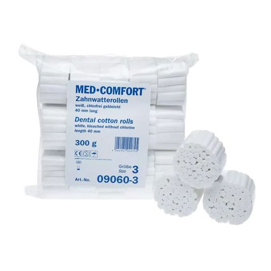 AMPri MED-COMFORT Dental Cotton Rolls 1500 g, various sizes
