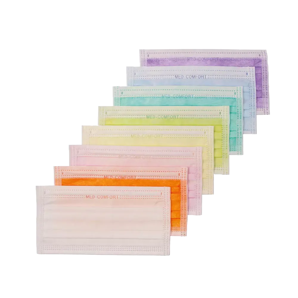 AMPri MED-COMFORT OP Maske zum Binden Typ IIR, verschiedene Farben | Box (50 Stück)