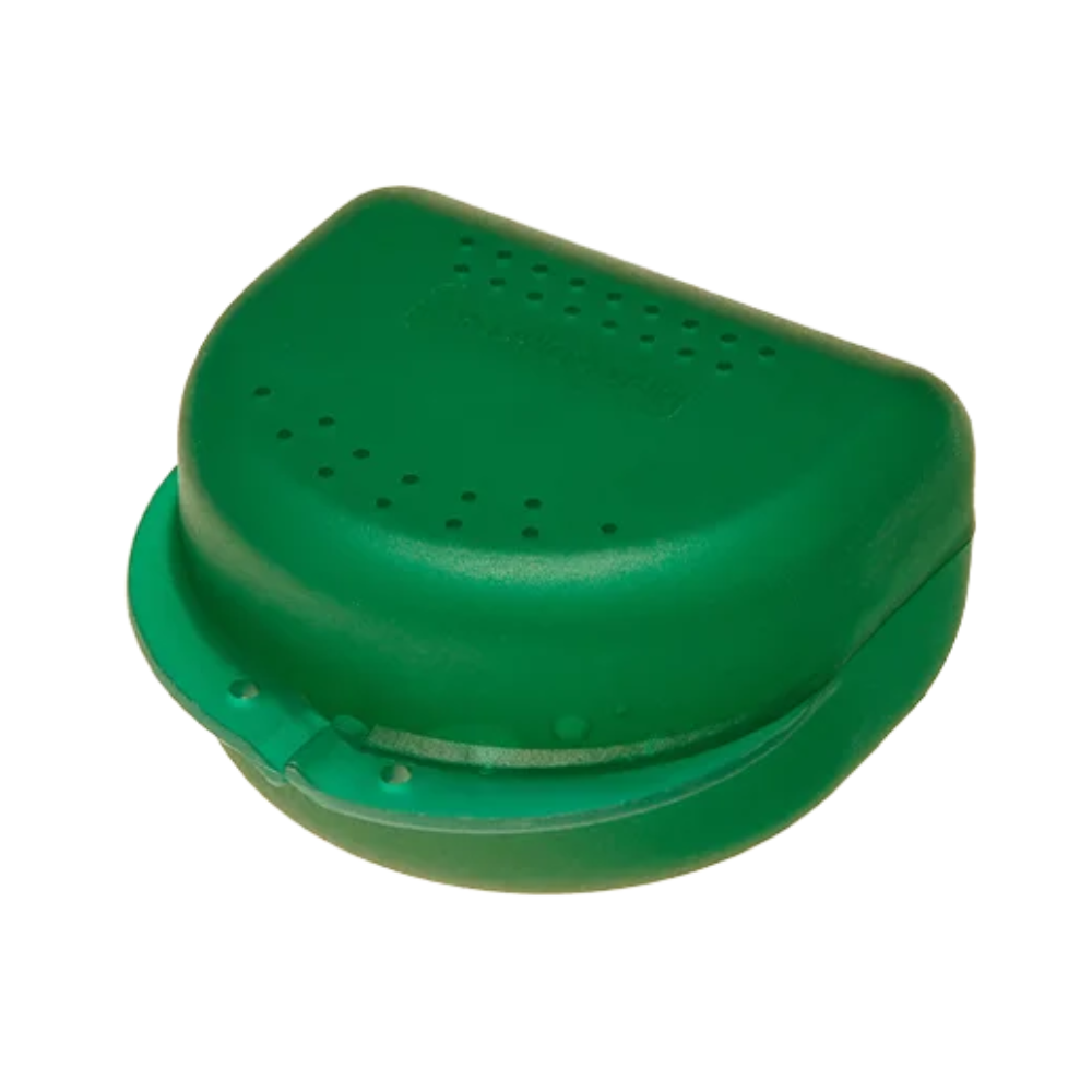 AMPri PP Dental Zahnspangenbox für Erwachsene 80x80x45 cm, verschiedene Farben | Beutel (10 Stück)