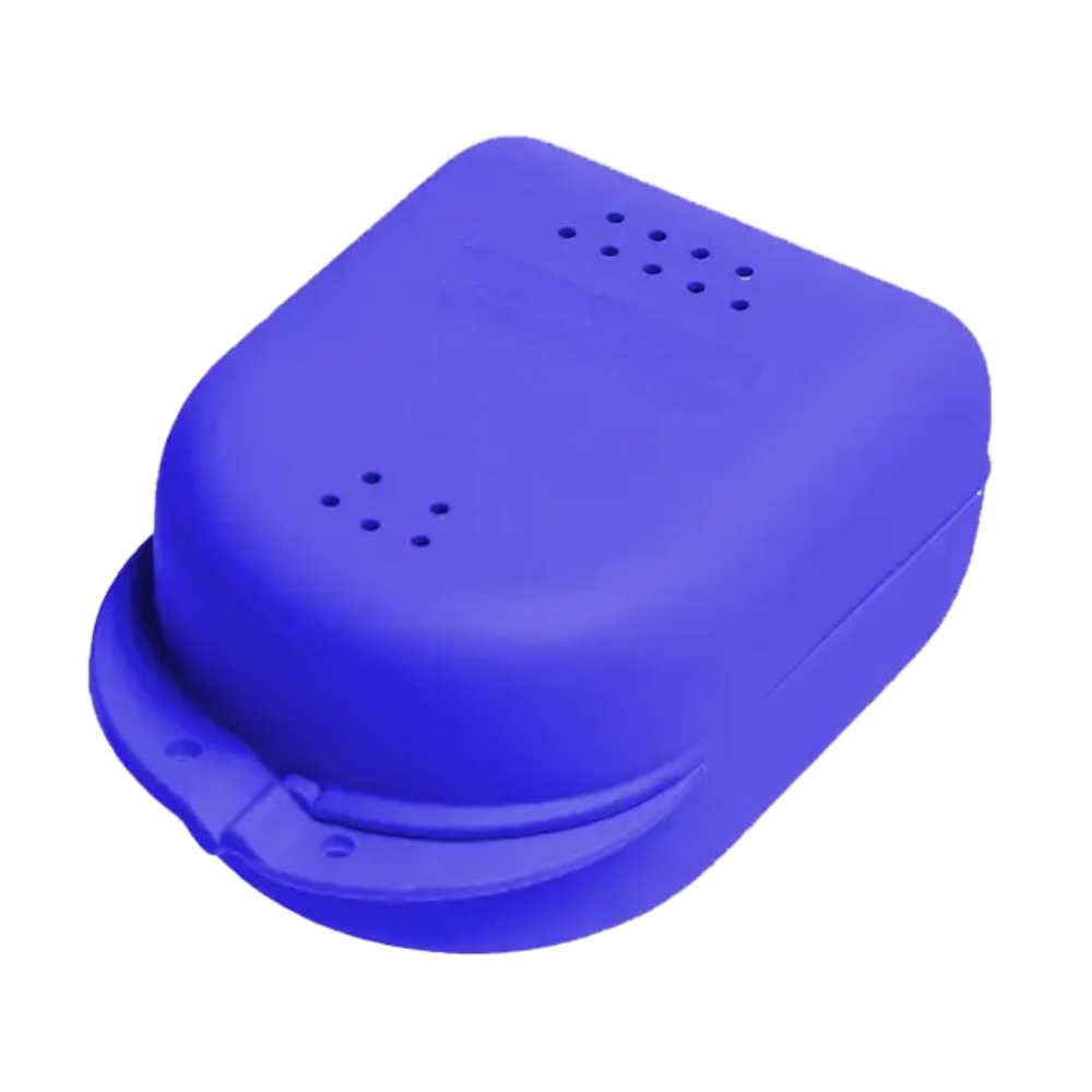 AMPri PP Dental Zahnspangenbox für Kinder 90 x 60 x 45 cm, verschiedene Farben | Beutel (14 Stück)