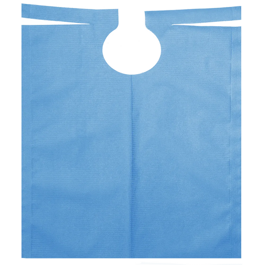 AMPri Patient Gown with PE Coating 500 x 600 mm, various colors | Roll (80 pieces)