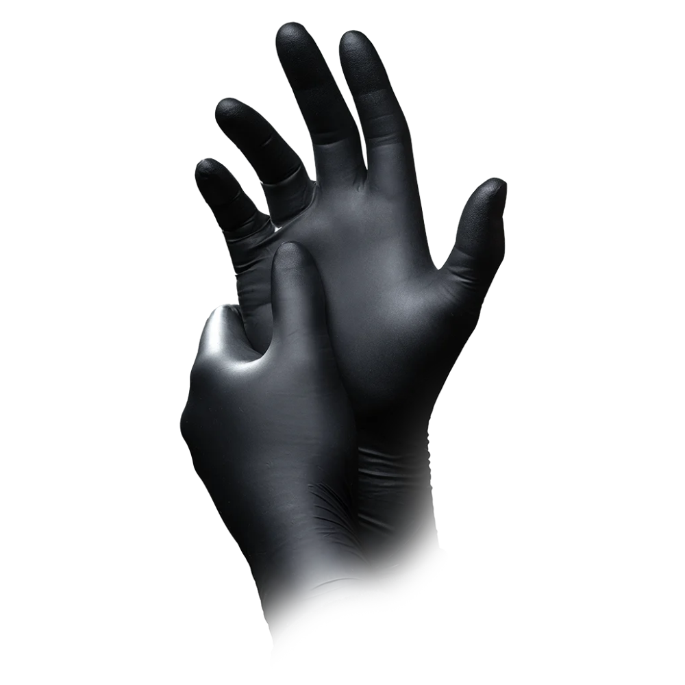 AMPri SolidSafety Chem Ex antistatische Nitril Chemikalienschutzhandschuhe S - XXL