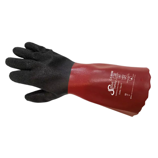 AMPri SolidSafety Chem MaxGrip Chemical Protective Gloves M - L