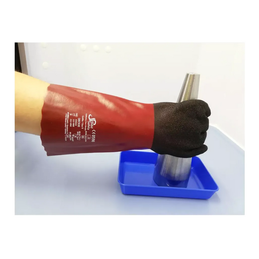 AMPri SolidSafety Chem MaxGrip Chemical Protective Gloves M - L