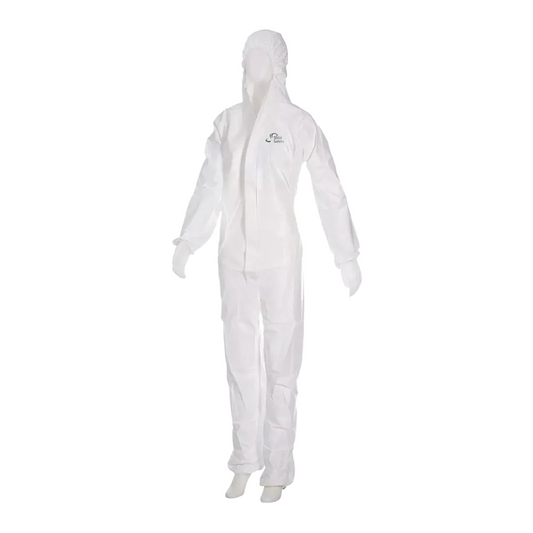 AMPri SolidSafety Professional 2 Protective Coverall with Hood, L - XXXL