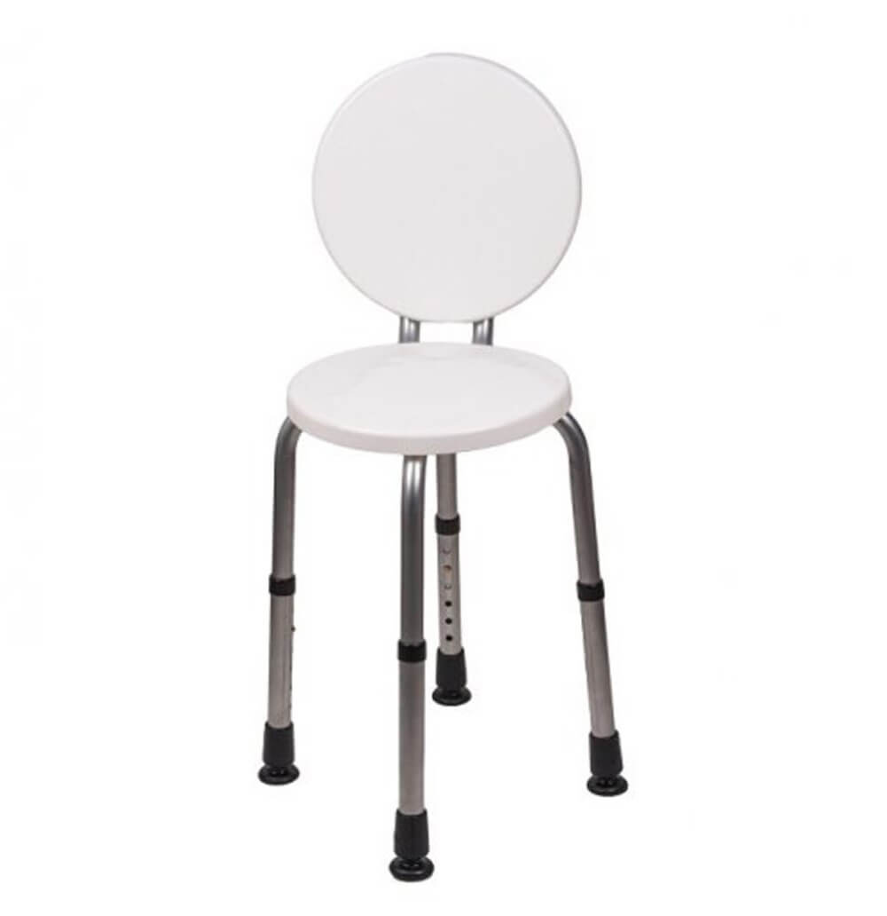 Sturtustóll með bakstuðningi, hæðarstillanlegur – AT01005