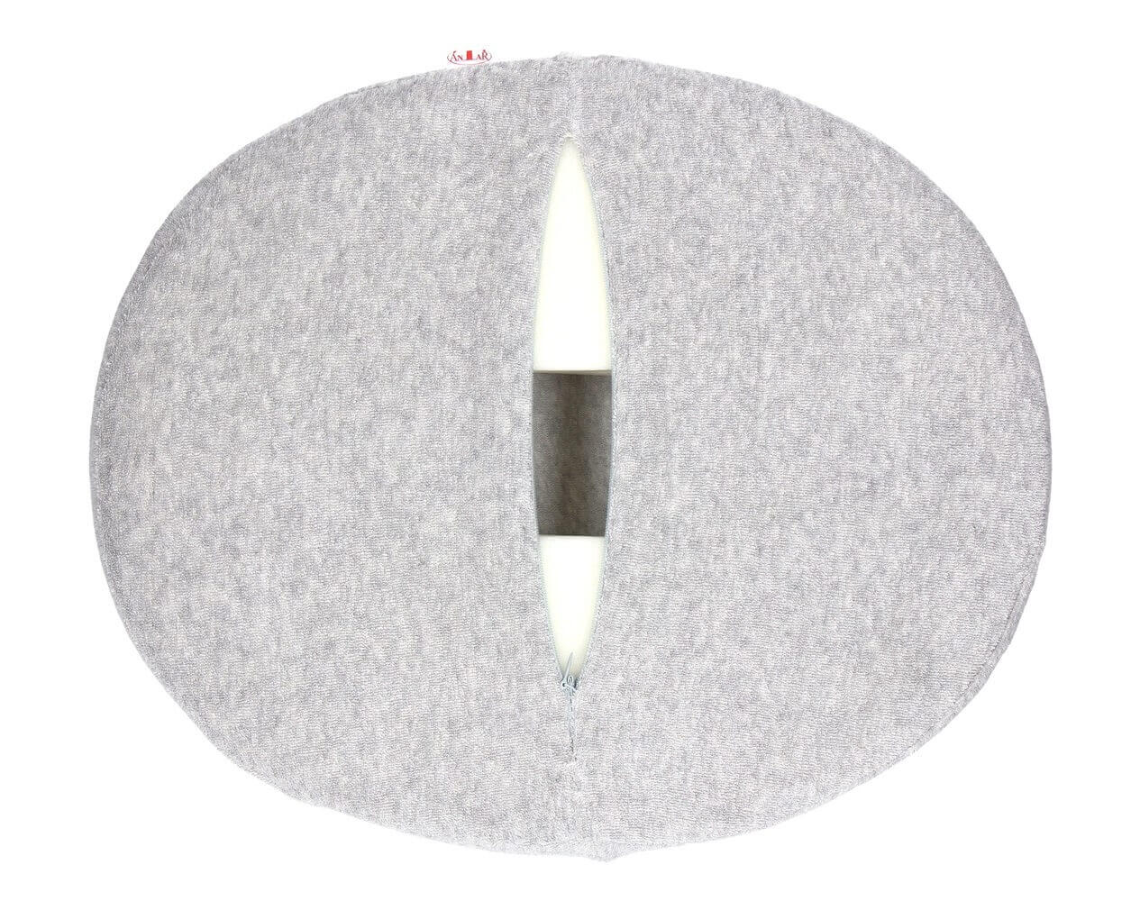 Sporöskjulaga sætispúði með minnisfroðu – AT03012