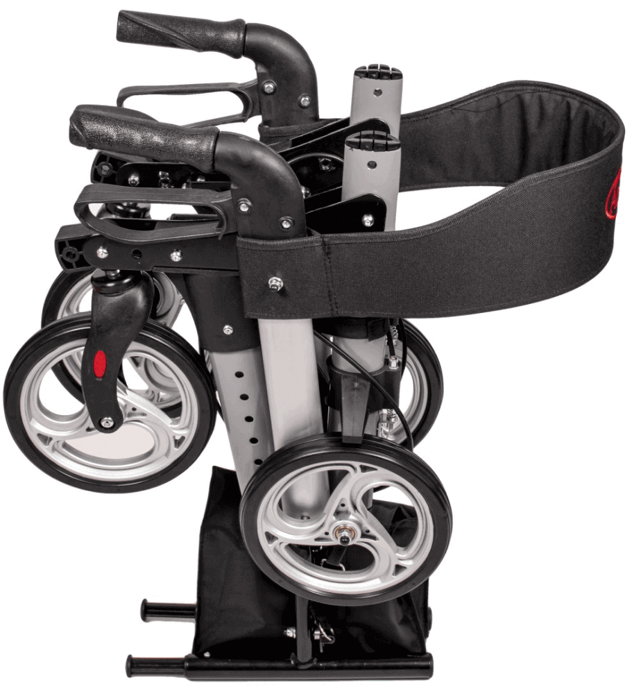 Antar Lightweight 3-Way Folding Travel Rollator Made of Aluminum 