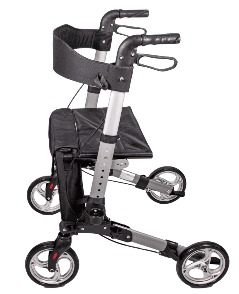 Antar Lightweight 3-Way Folding Travel Rollator Made of Aluminum 