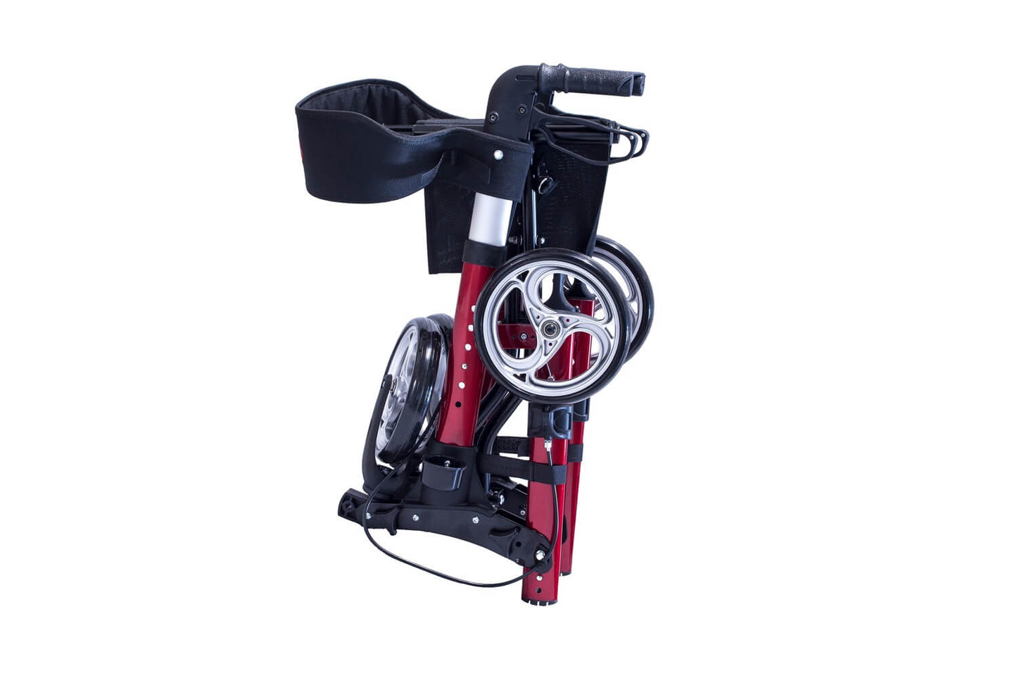 Antar Lightweight 3-Way Folding Travel Rollator Made of Aluminum 