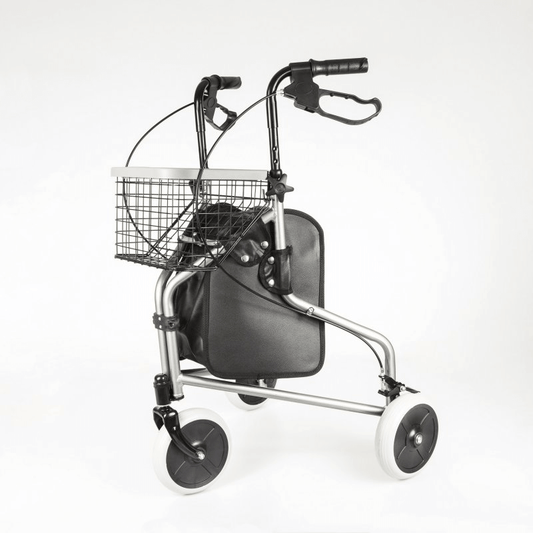 Dreirad Rollator AT51029 – Aluminium, verstellbar, stabil bis 120 kg