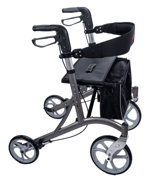 Leichtgewicht Rollator mit Tasche und Rückengurt – AT51037