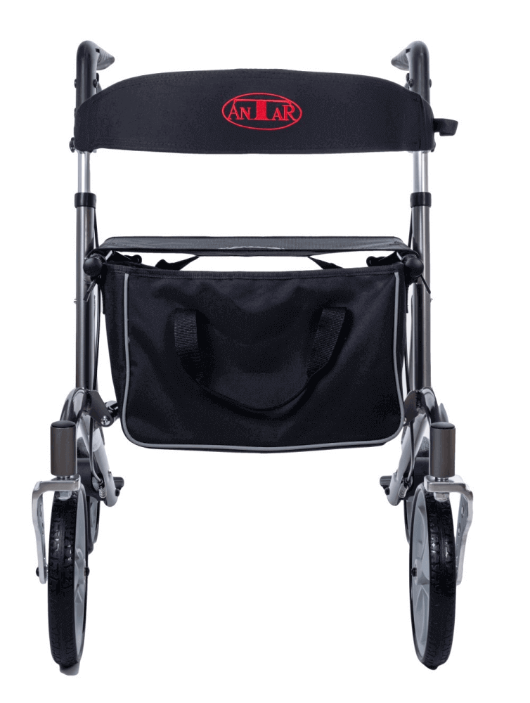 Leichtgewicht Rollator mit Tasche und Rückengurt – AT51037