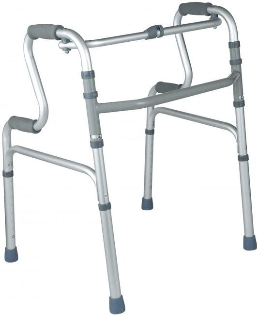Klappbarer Gehbock aus Aluminium, 72–89,5 cm, bis 110 kg