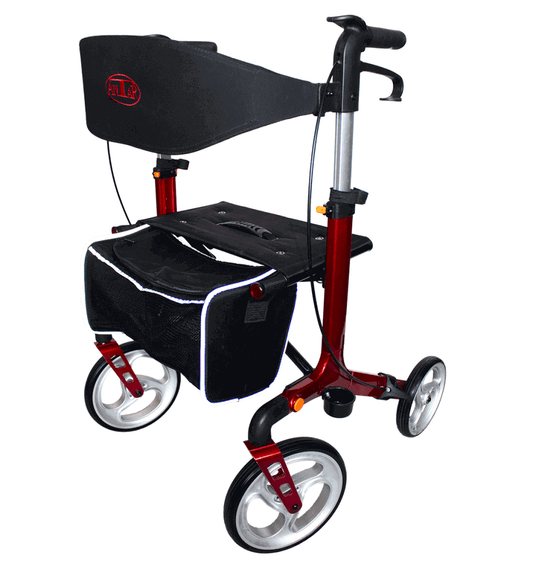 Antar Aluminium Premium Rollator AT51111 – Lightweight, stable and foldable for maximum mobility