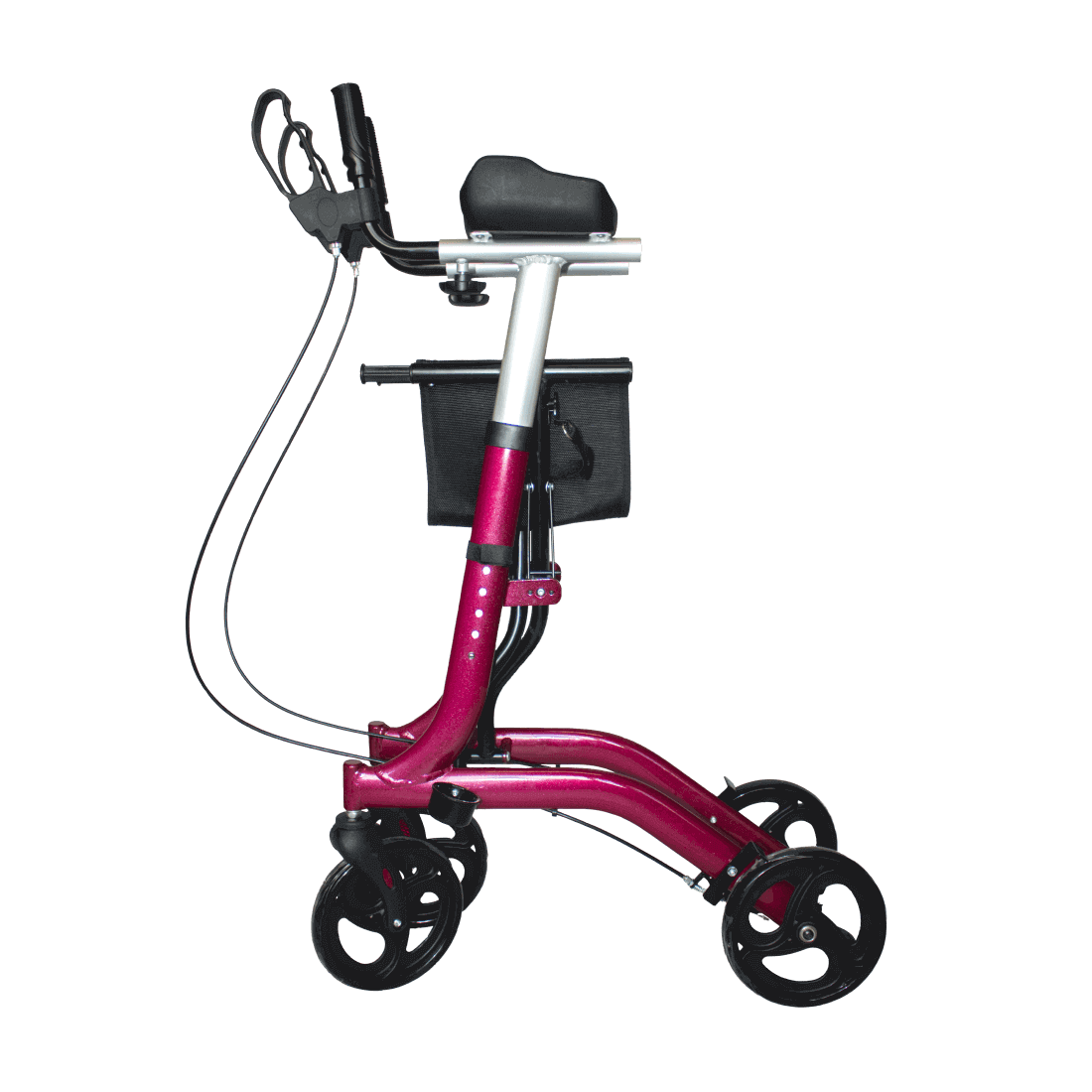 Arthritis Rollator mit Unterarmauflagen – faltbar, 8,2 kg & 136 kg belastbar