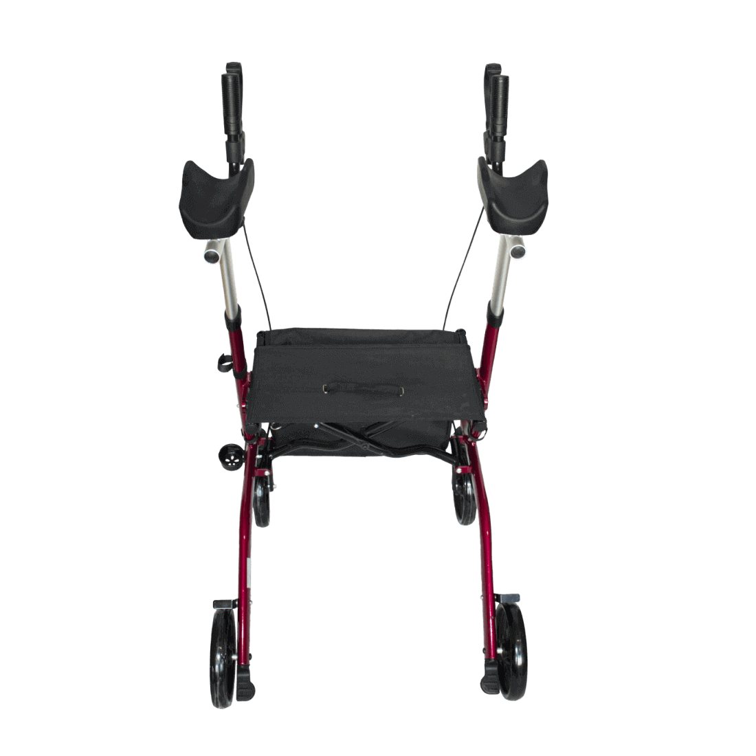 Arthritis Rollator mit Unterarmauflagen – faltbar, 8,2 kg & 136 kg belastbar