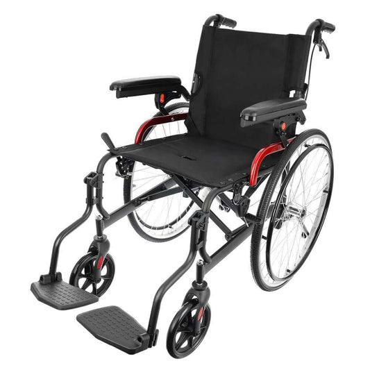 Compact aluminum wheelchair - AT52306