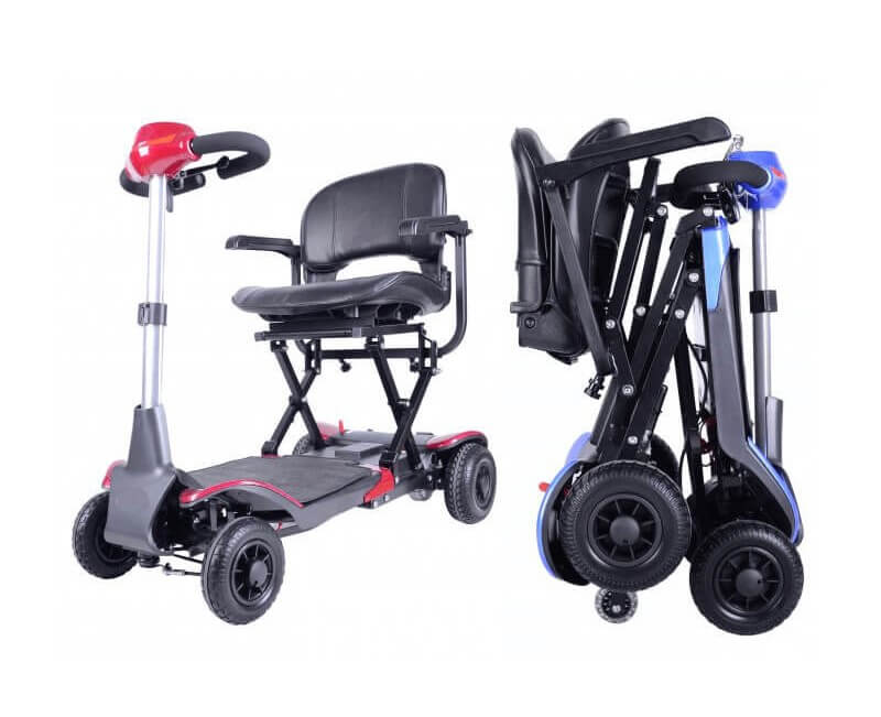 Rafhlaupahjól 250 W samanbrjótanlegt – 6 km/klst, 18 km drægni og fjarstýring