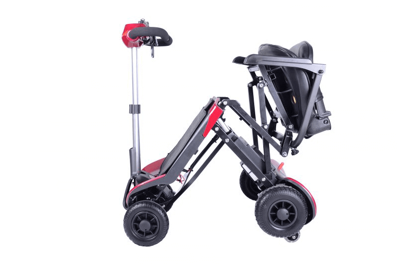 Rafhlaupahjól 250 W samanbrjótanlegt – 6 km/klst, 18 km drægni og fjarstýring