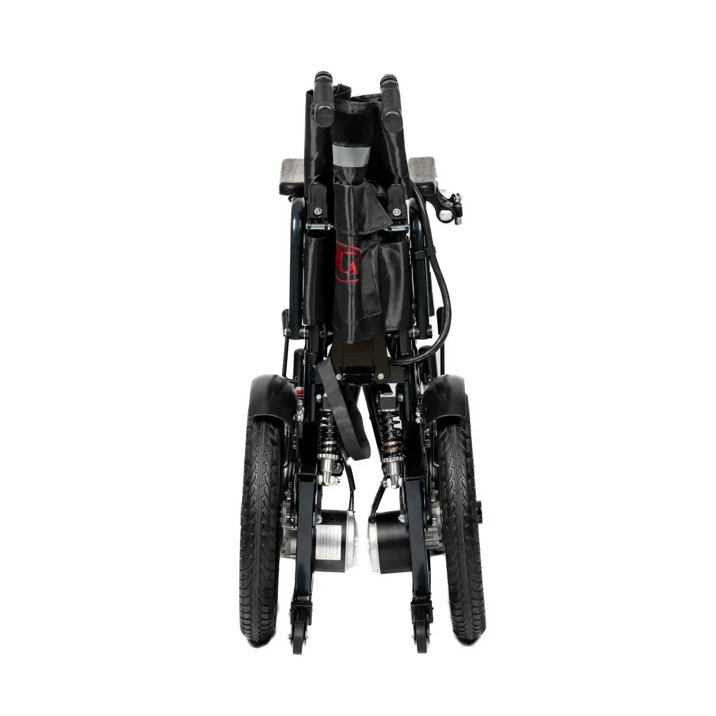 Rafknúinn hjólastóll frá Antar úr svörtu kolefnisstáli – AT52332