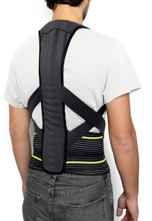 Hohe Wirbelsäulenorthese – effektiv, stabilisierend & bequem für den unteren Rücken