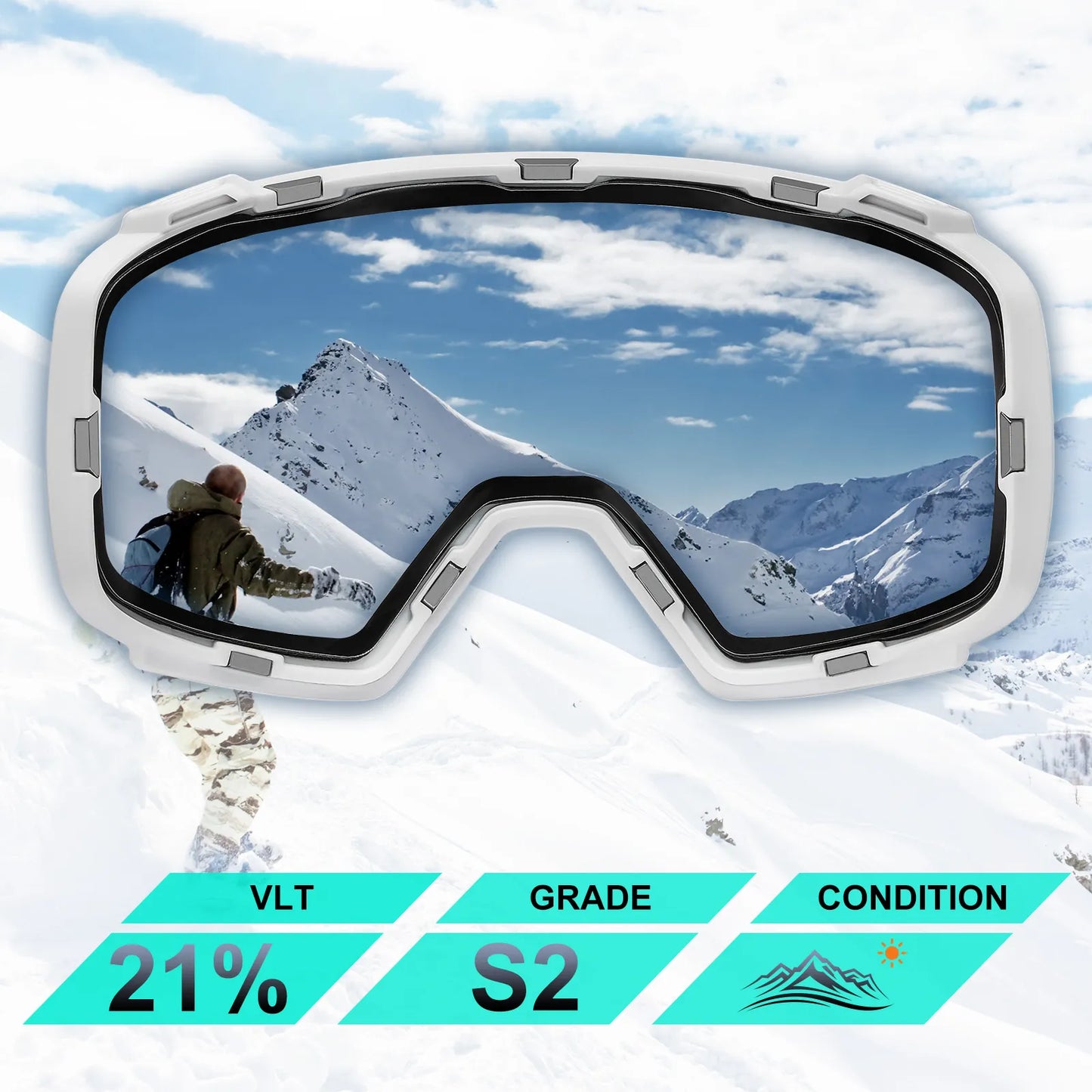 Alpine Storm - Pink Lens