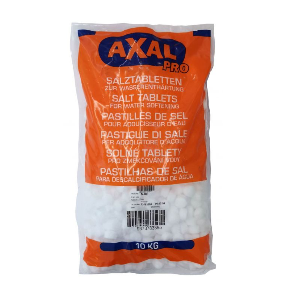 AXAL PRO TABS Endurnýjunarsalt - Sérstakt salt til að mýkja vatn