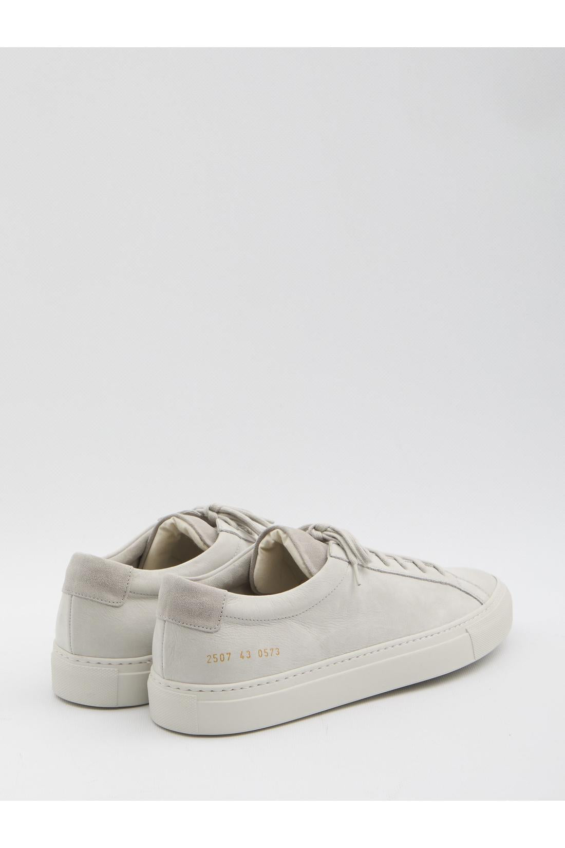Achilles sneakers in light grey nubuck