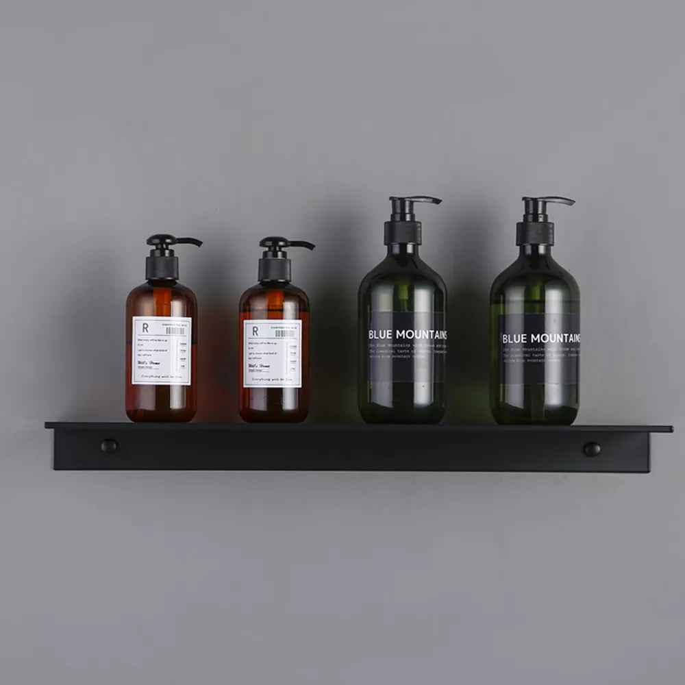 Matt Black Wall Shelf Bathroom Shelves