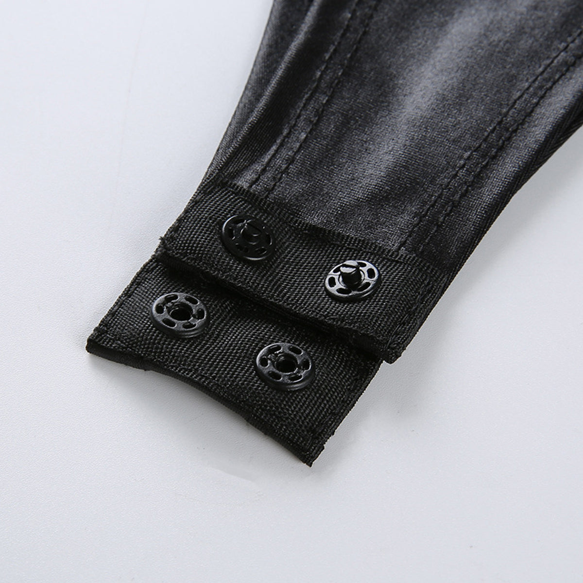 Tie-Up Patent Bodysuit