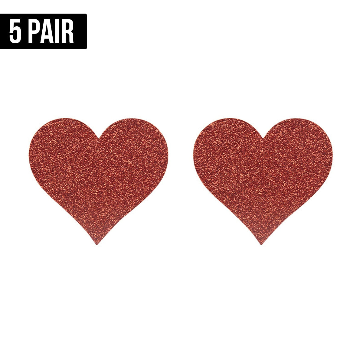 Disposable 5 Piece Nipple Sticker Set