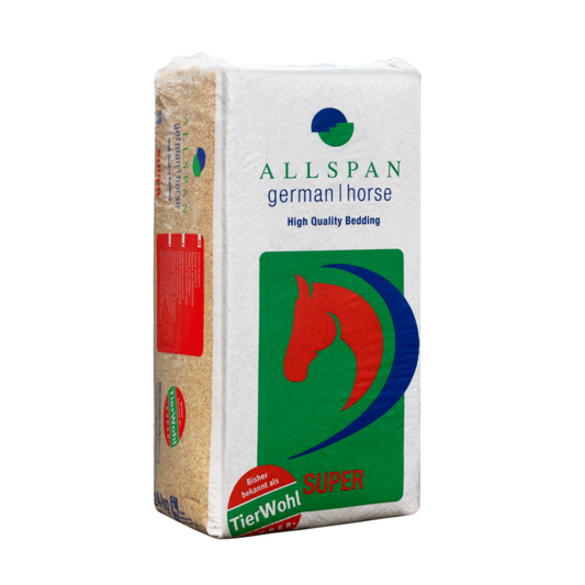 Allspan German Horse Super Weichholzgranulat, 24 Kg | Karton (1 Säcke)