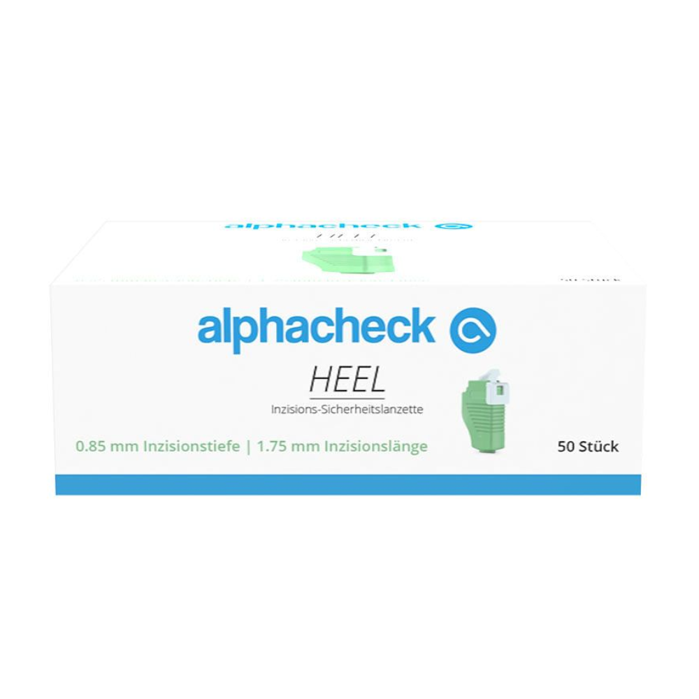 Alphacheck HEEL Inzisions-Sicherheitslanzetten, verschiedene Größen