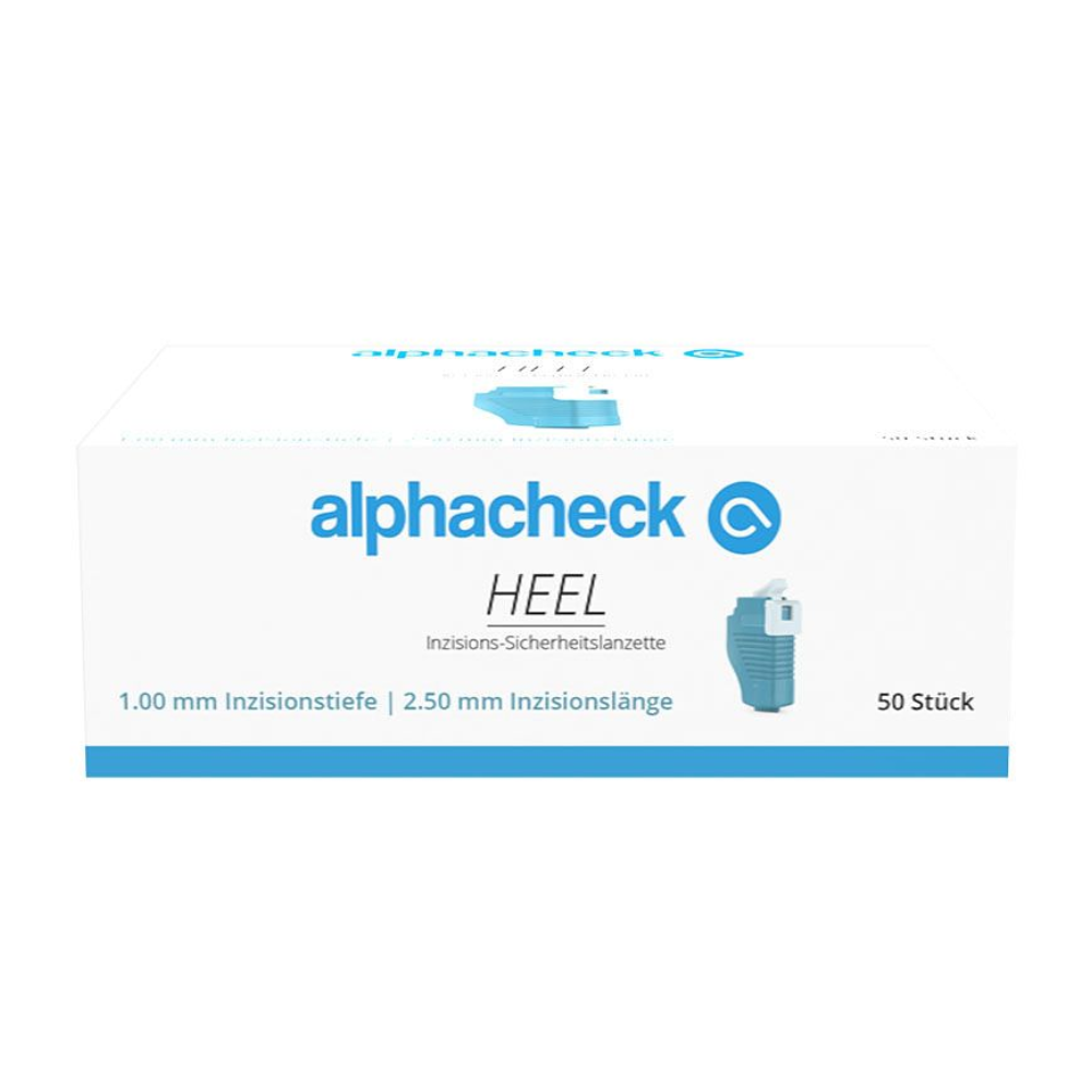 Alphacheck HEEL Inzisions-Sicherheitslanzetten, verschiedene Größen