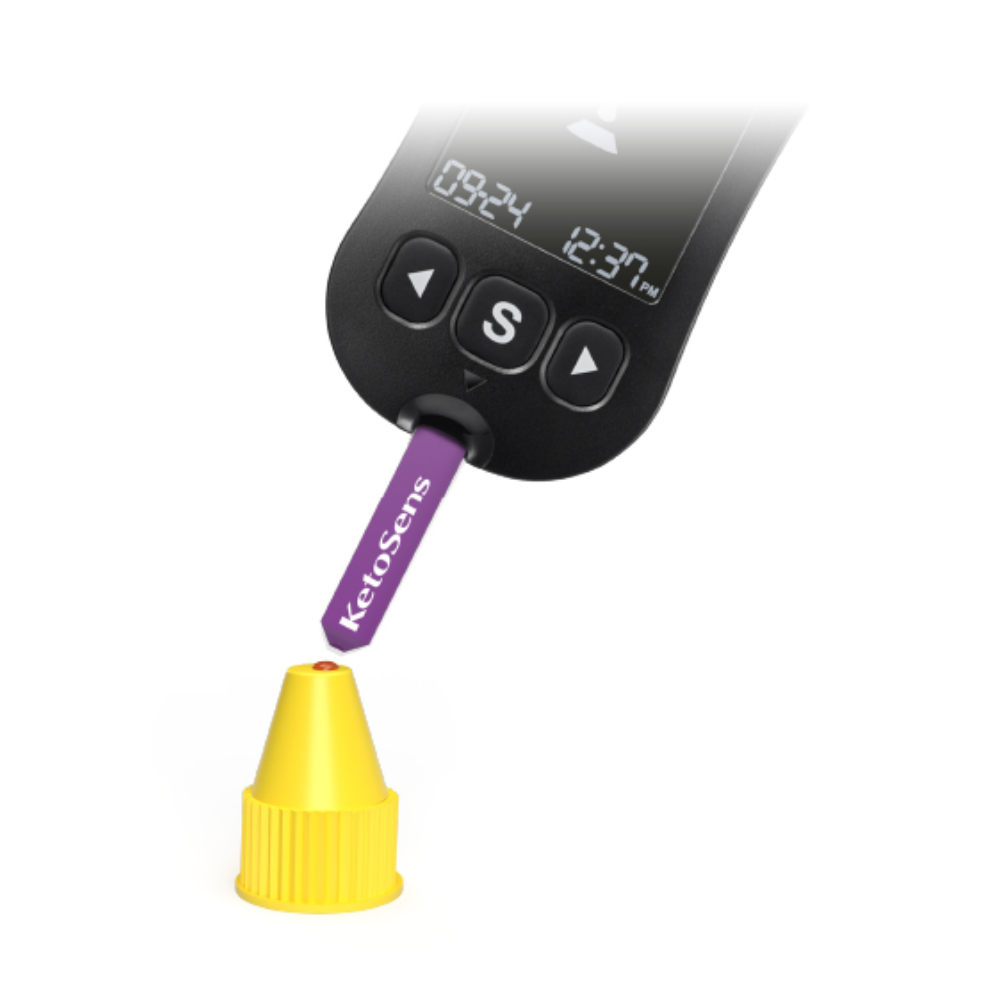 Alphacheck KetoSens β-Keton-Kontrolllösung L+M | Packung (2 Fläschchen)