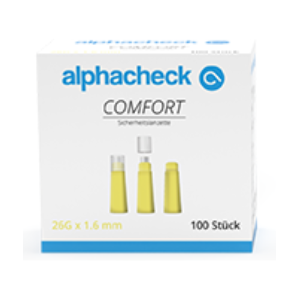 Alphacheck comfort Sicherheitslanzetten, verschiedene Größen