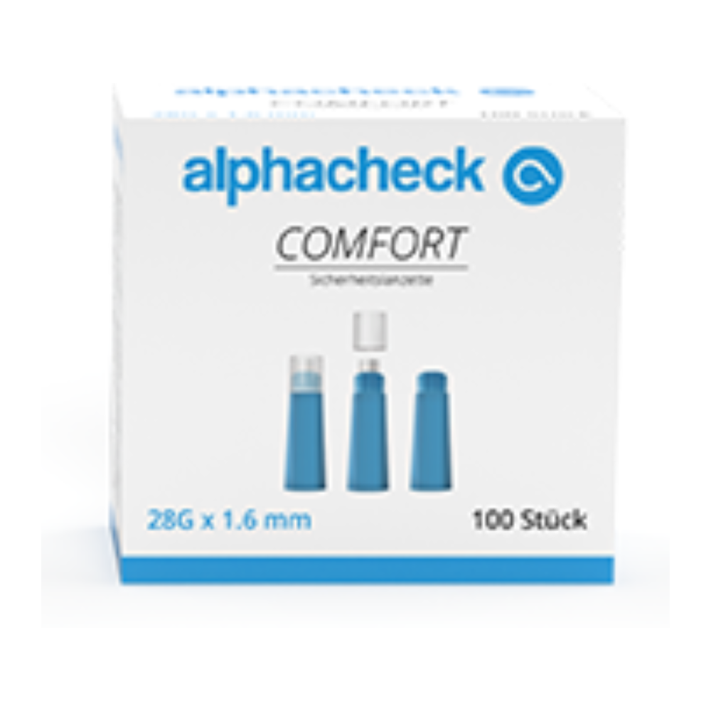 Alphacheck comfort Sicherheitslanzetten, verschiedene Größen
